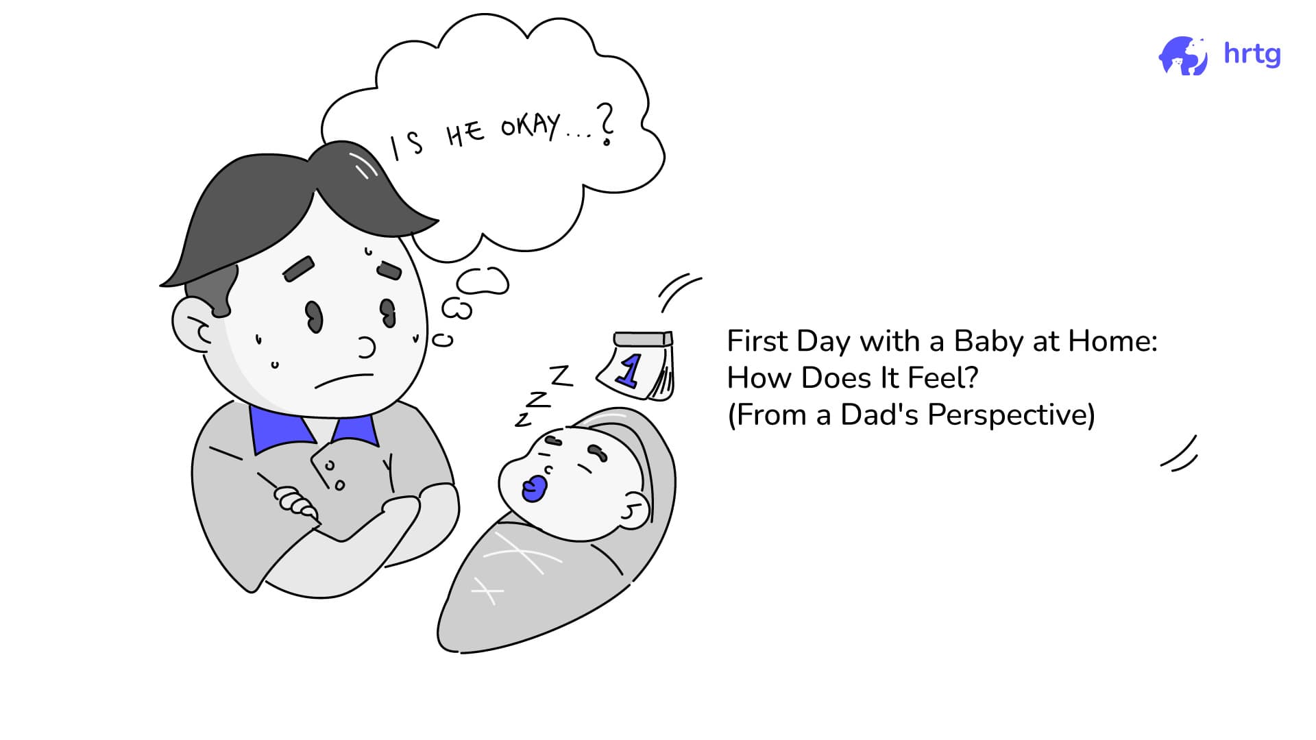 First Day with a Baby at Home: How Does It Feel? (From a Dad's Perspective)